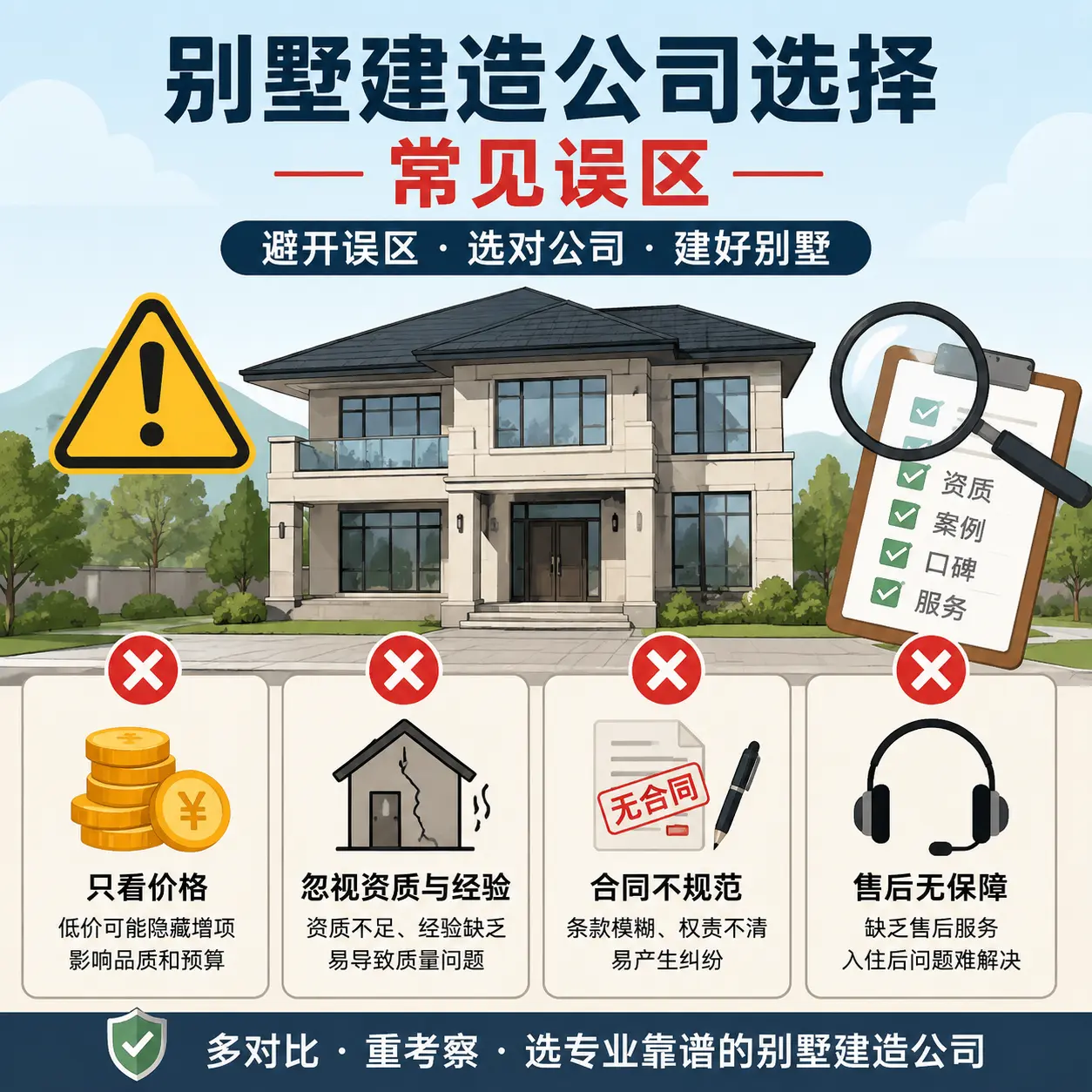 望谟 别墅建造公司推荐：了解市场行情与服务内容