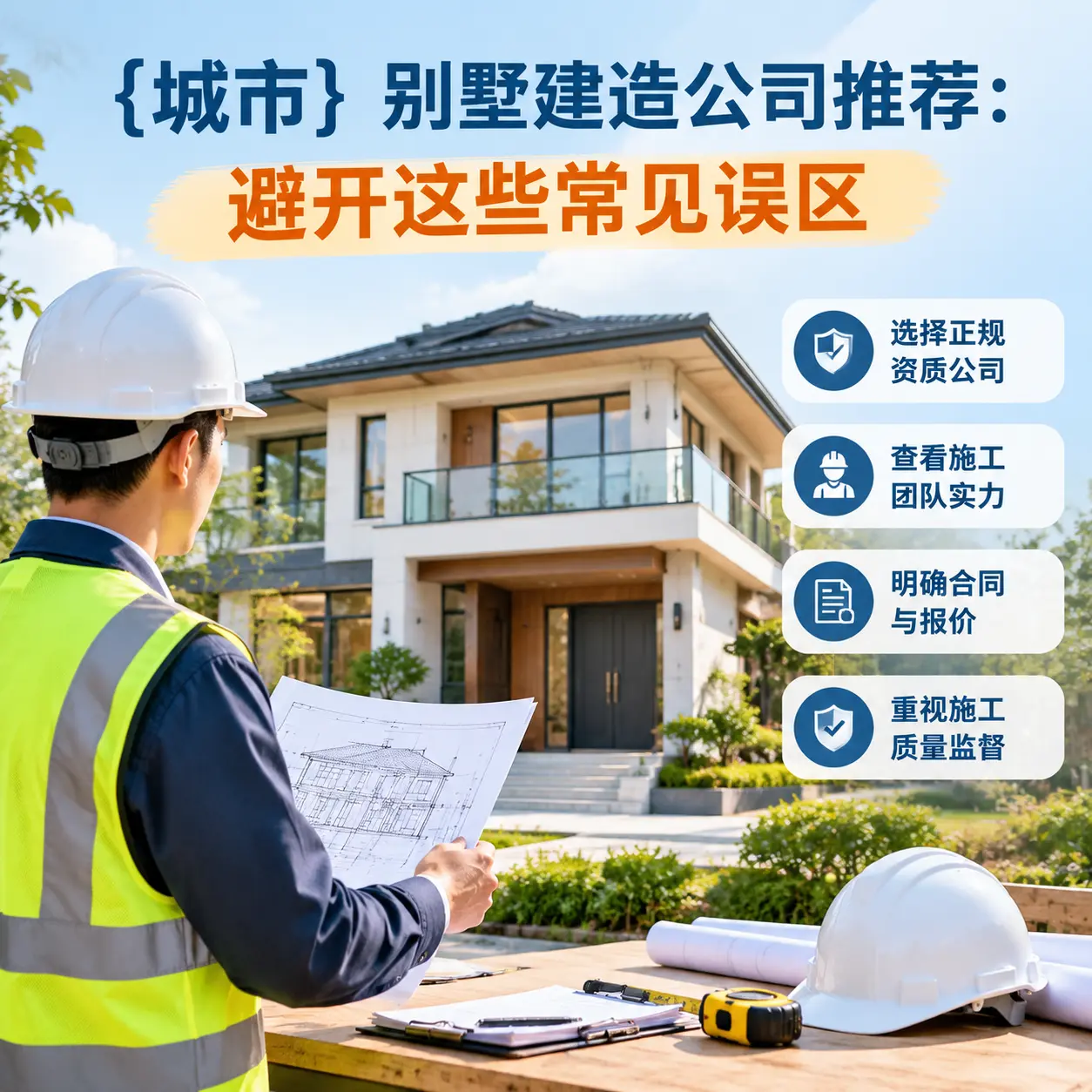 望谟 别墅建造公司推荐:避开这些常见误区