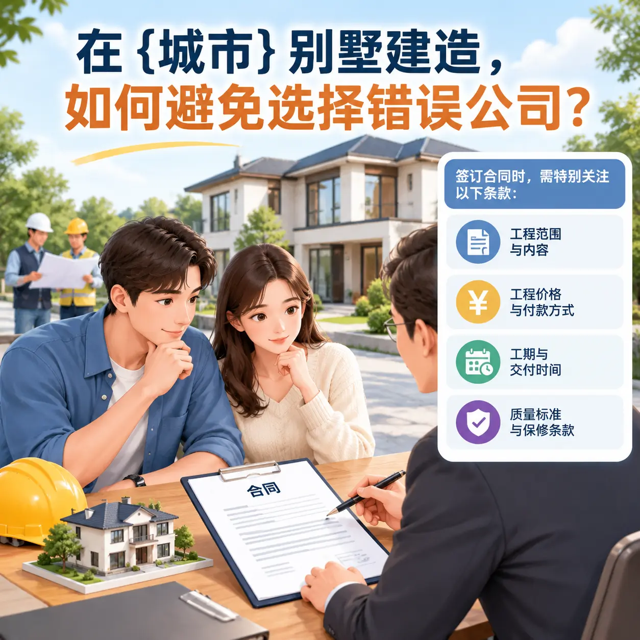 在 望谟 别墅建造,如何避免选择错误公司?