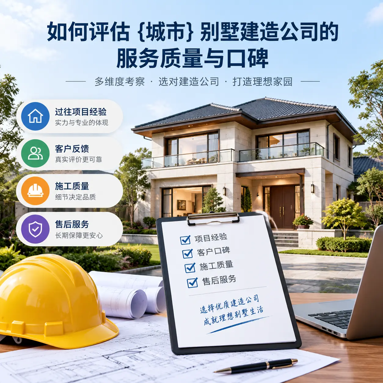 如何评估 望谟 别墅建造公司的服务质量与口碑