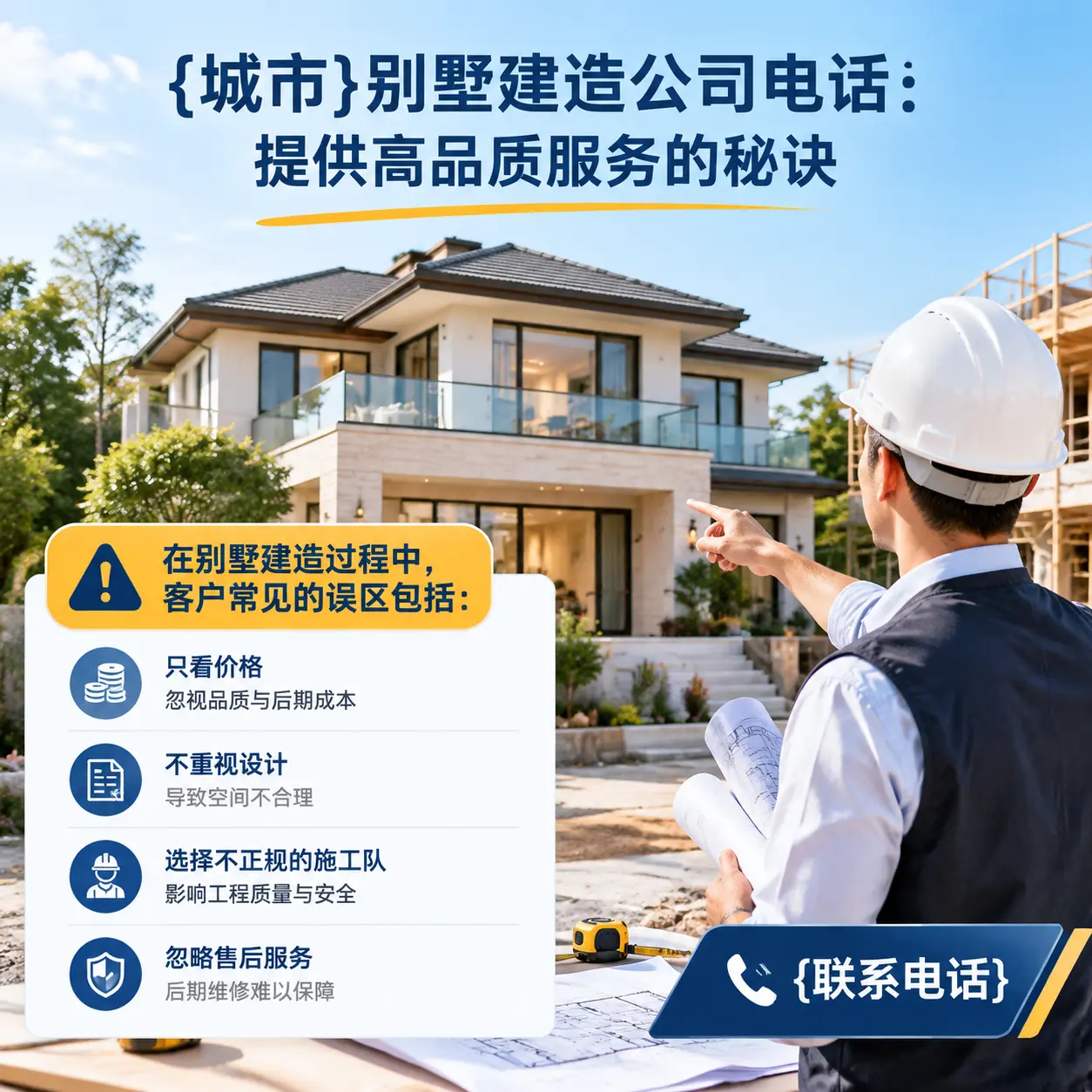 望谟别墅建造公司电话:提供高品质服务的秘诀