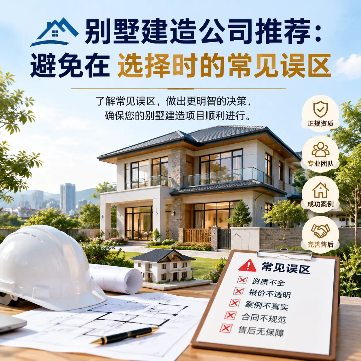 别墅建造公司推荐:避免在 望谟 选择时的常见误区