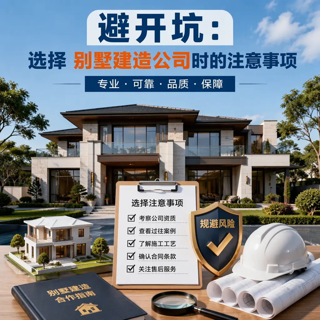 避开坑：选择 望谟 别墅建造公司时的注意事项