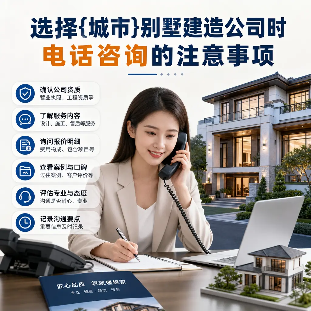 选择望谟别墅建造公司时，电话咨询的注意事项
