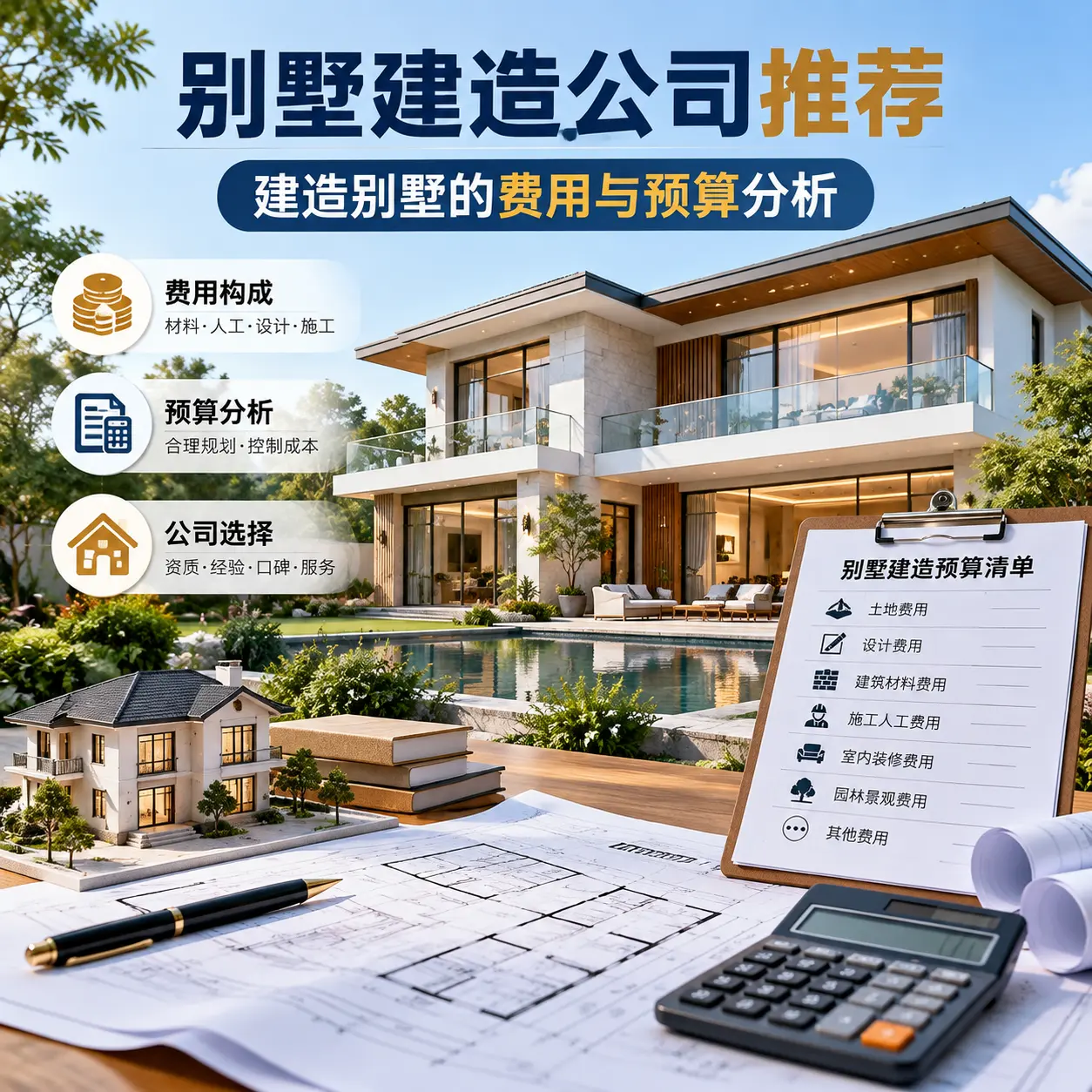 别墅建造公司推荐: 望谟 建造别墅的费用与预算分析