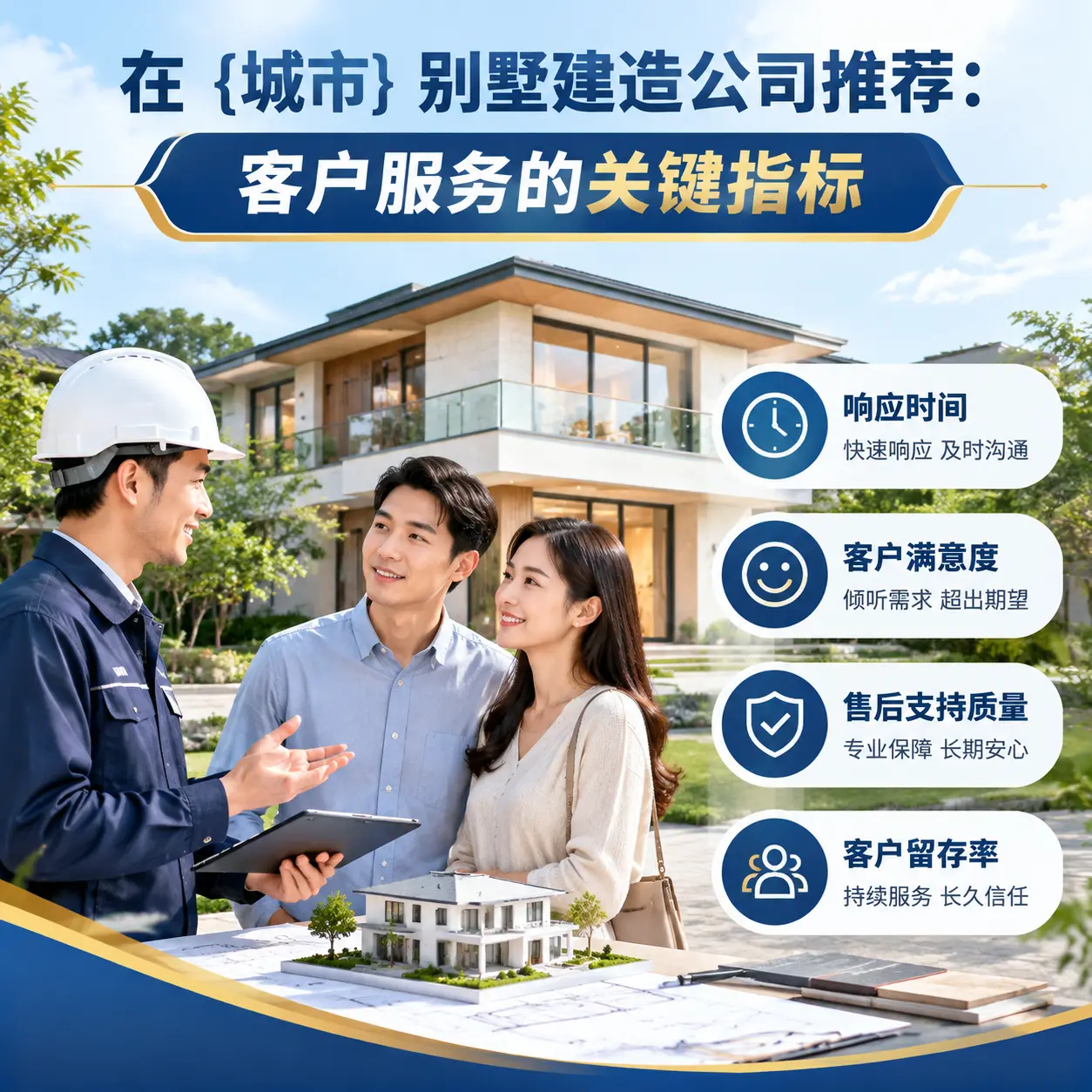在 望谟 别墅建造公司推荐:客户服务的关键指标