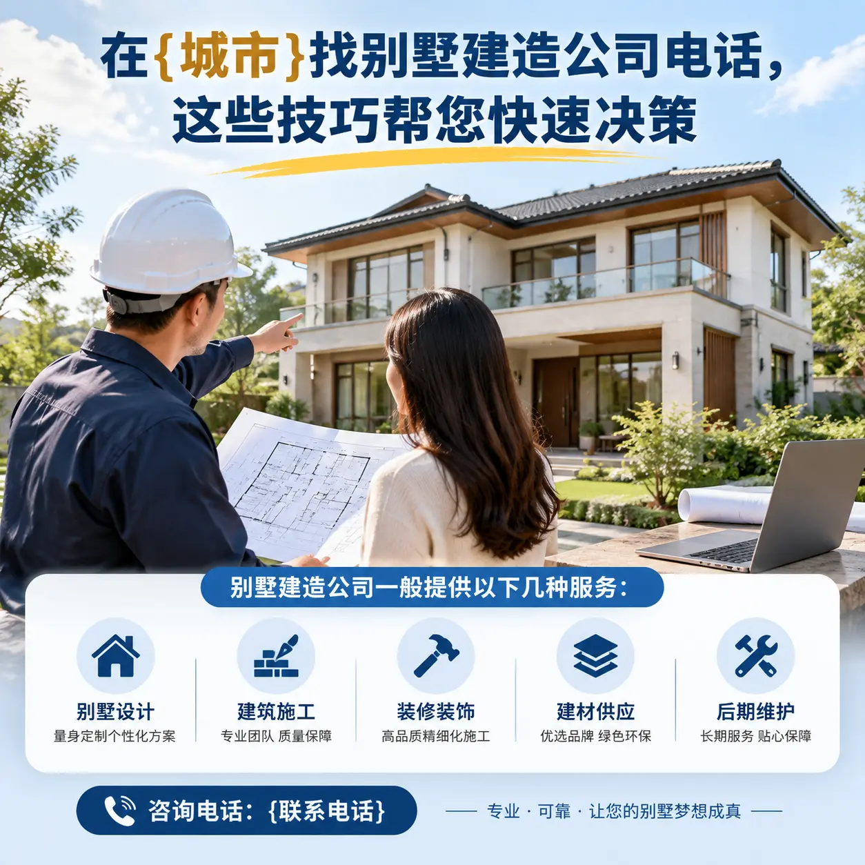 在望谟找别墅建造公司电话,这些技巧帮您快速决策