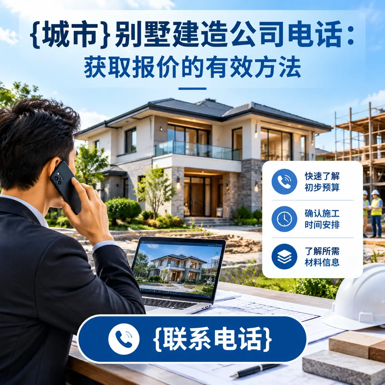 望谟别墅建造公司电话:获取报价的有效方法