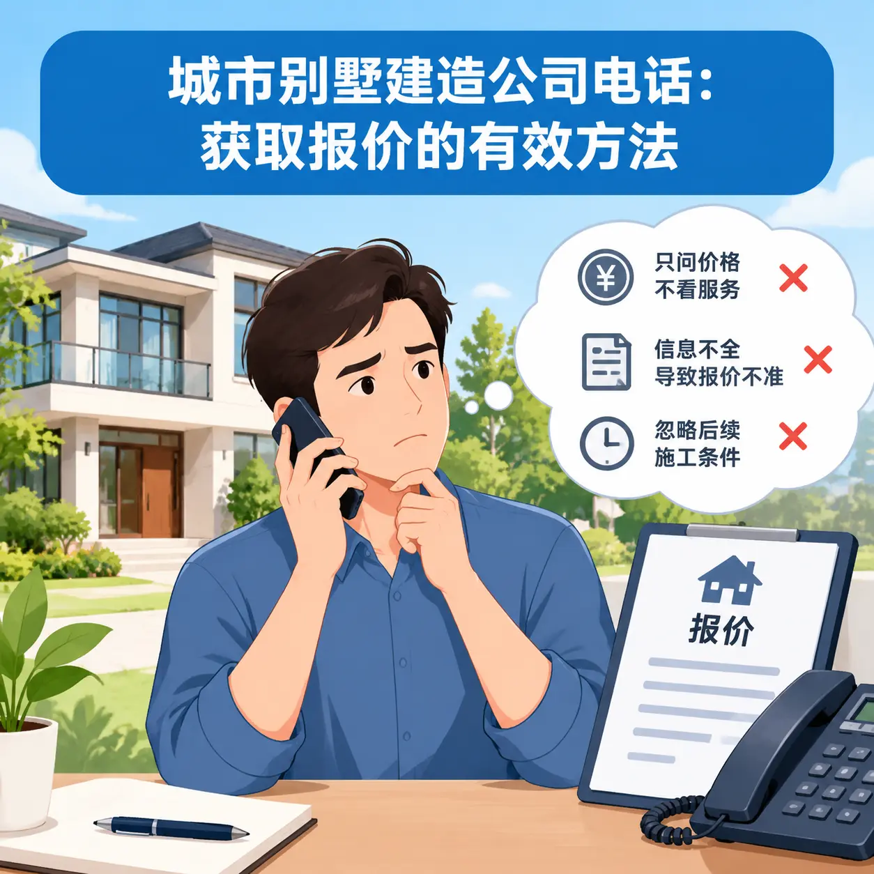 望谟别墅建造公司电话:获取报价的有效方法