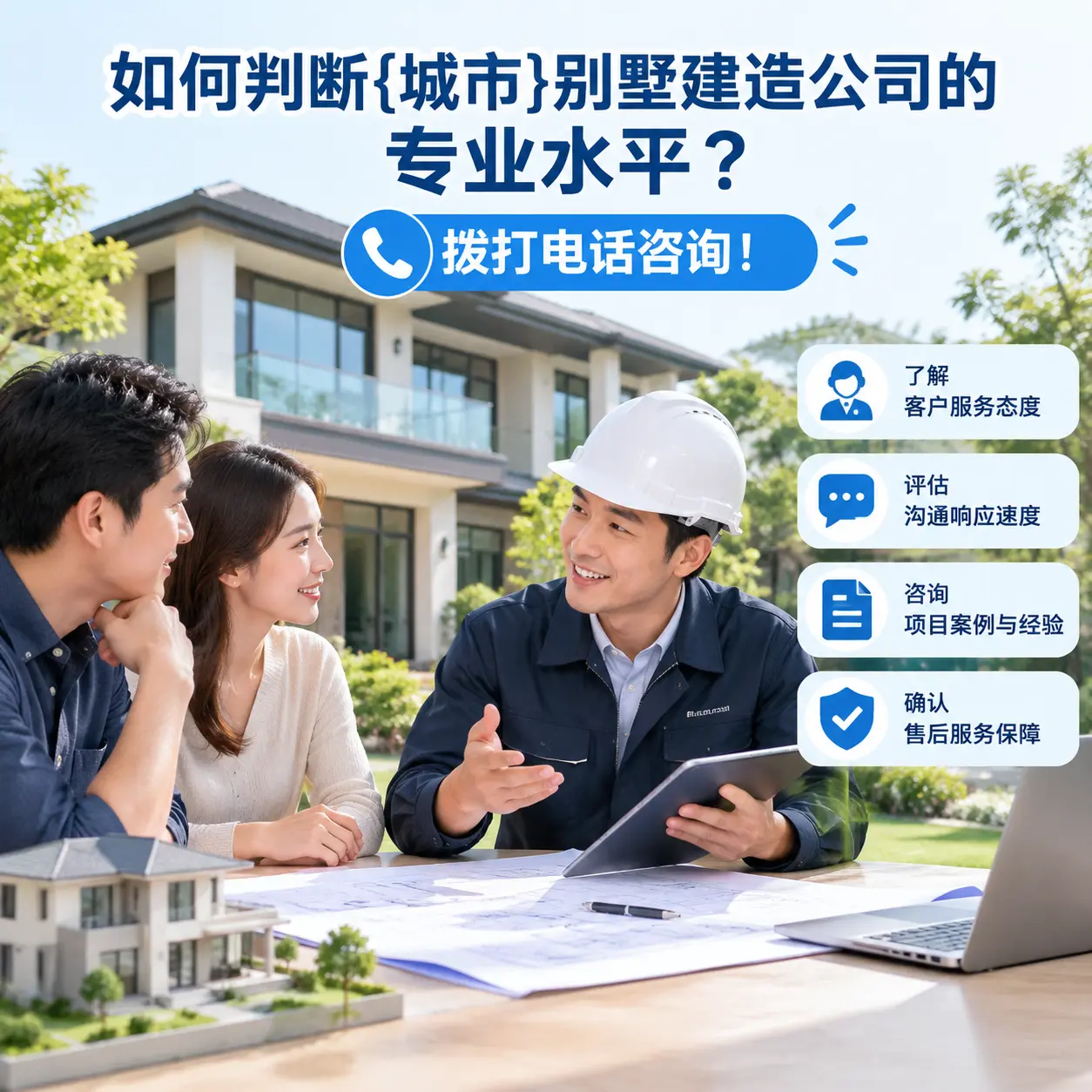 如何判断望谟别墅建造公司的专业水平?拨打电话咨询!