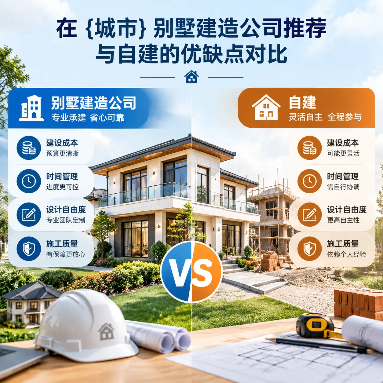 在 望谟 别墅建造公司推荐与自建的优缺点对比